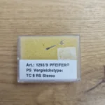 Pfeifer Plattenspielernadel Art. 1293/9 Vergleichstyp TC 8 RS Stereo in Originalverpackung