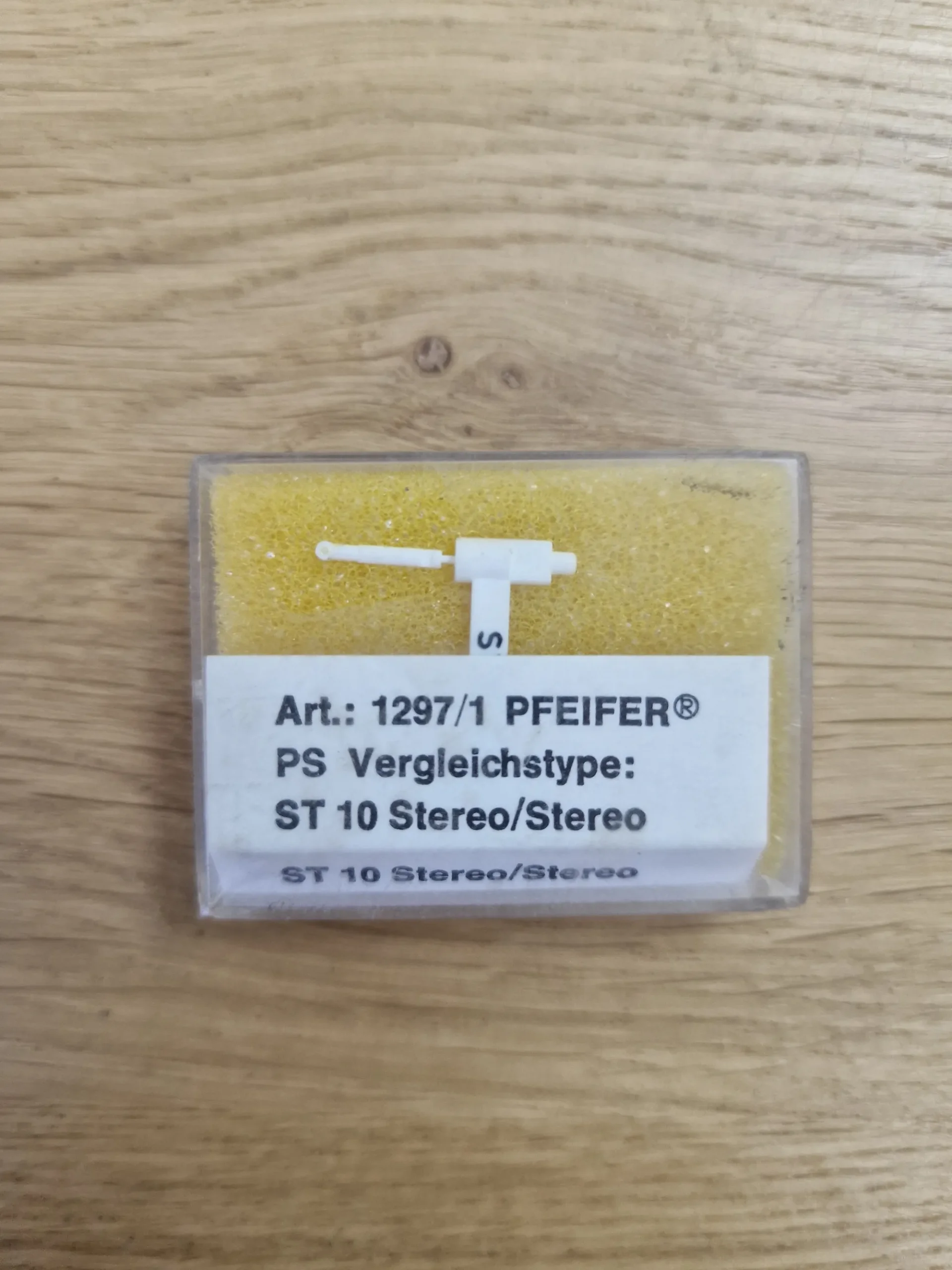 Pfeifer 1297/1 Ersatznadel Vergleichstype ST 10 Stereo in Kunststoffbox