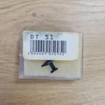 Plattenspieler Ersatznadel DT 51 in Schutzbox mit Barcode